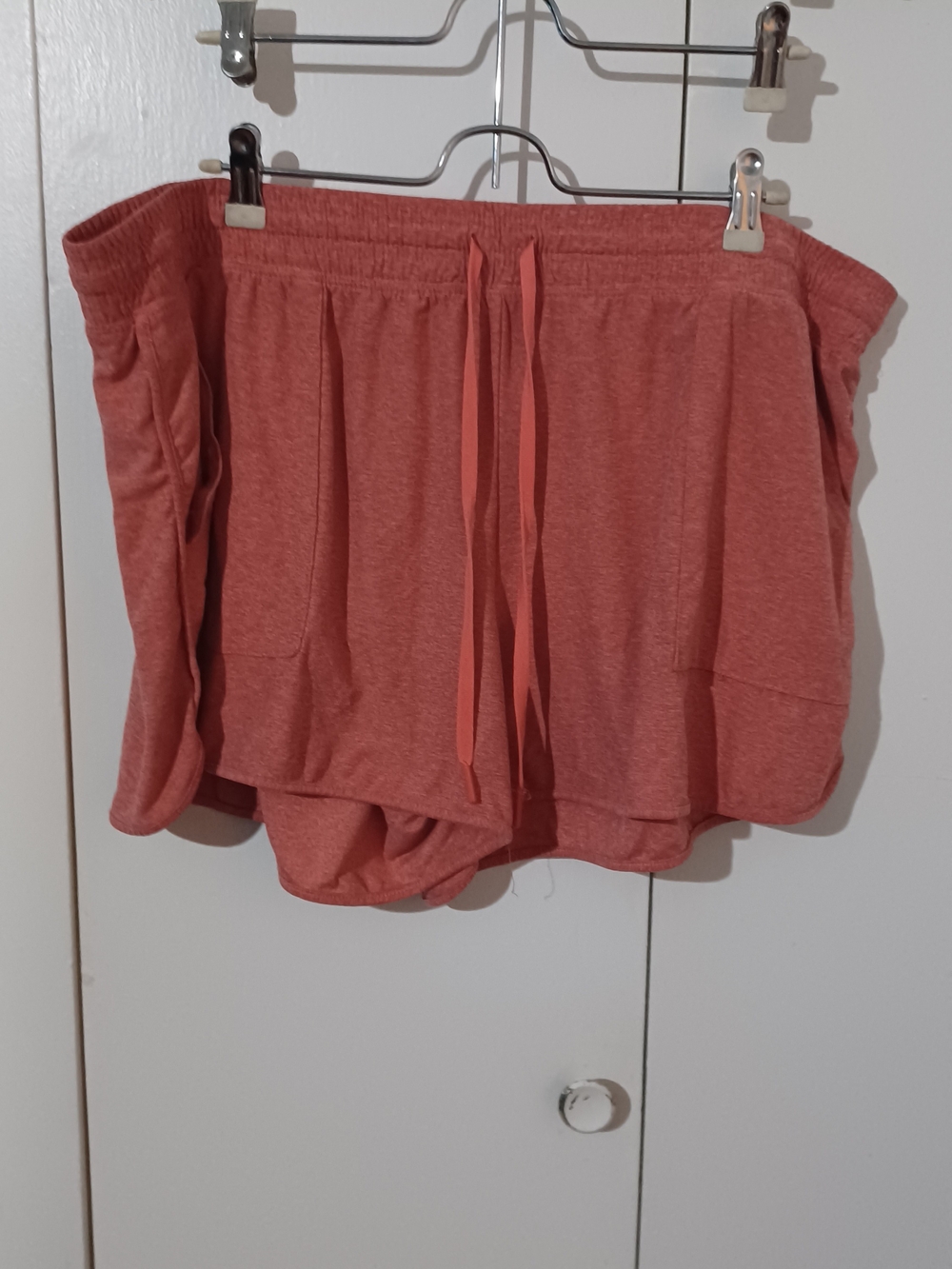 Athletic Works Coral Drawstring Athletic Shorts
